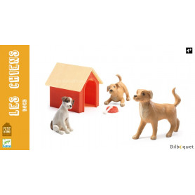 Les chiens - Accessoires pour maisons de poupées