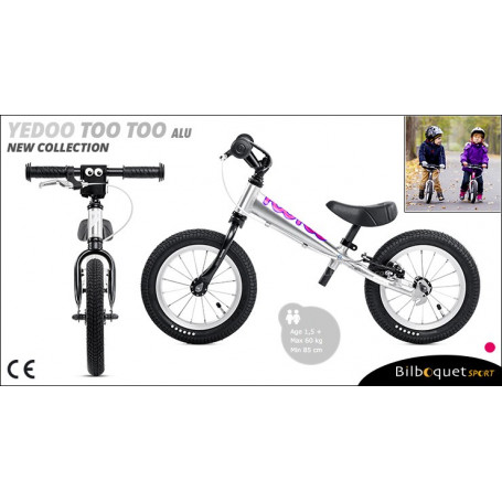 Draisienne YEDOO Too Too ALU - Magenta
