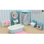 La salle de bain de Daisylane - Meubles pour maisons de poupées