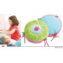 Coussin/Pouf Caro-Lini - Accessoire pour chambre d'enfant