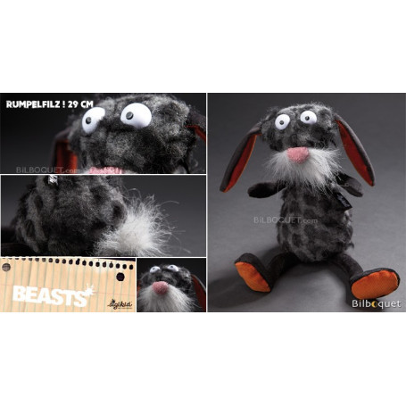 Lièvre Rumpelfilz - Peluche déjantée 29cm