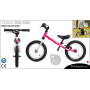 Draisienne YEDOO Too Too II - Magenta/White