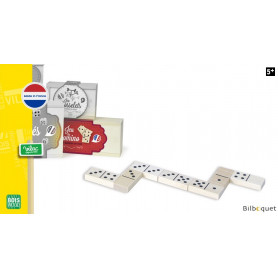 Jeu de dominos en bois