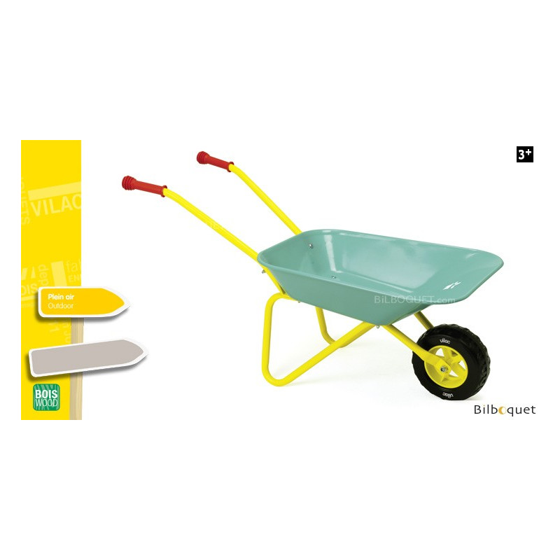 metal toy wheelbarrow