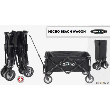 Micro Beach Wagon Chariot De Transport Multifonction