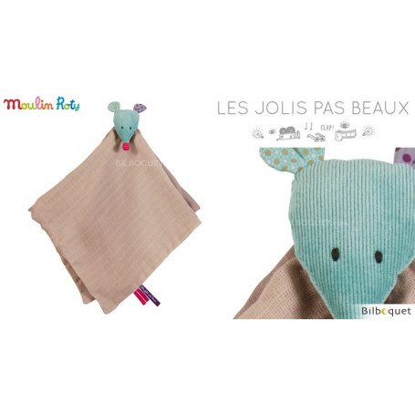 Doudou lange - Souris - Les Jolis Pas Beaux