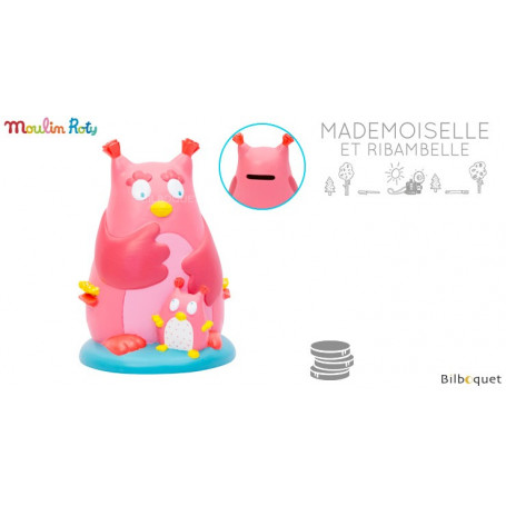 Tirelire chouette - Mademoiselle et Ribambelle