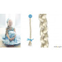 Diadème avec tresse blonde Lina - Accessoire pour enfants