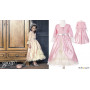 Robe classique Marie-Antoinette - rose clair - Déguisement fille