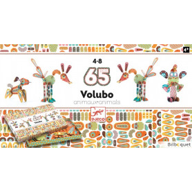 Volubo Animaux - Jeu de construction 65 pièces