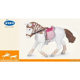 Poney de promenade - Figurine jouet