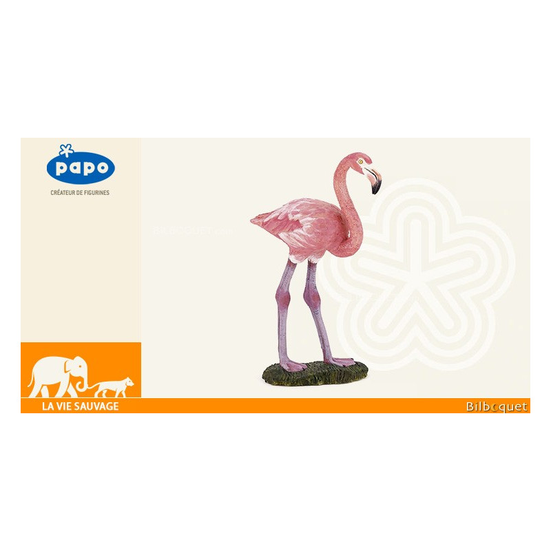 Figurine Papo Flamant Rose 50187 Animaux