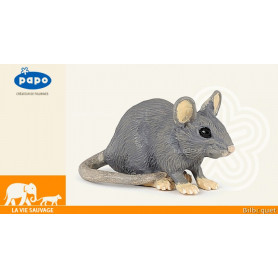 Souris grise - Figurine jouet