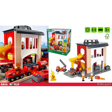 Grande gare de triage Brio - Jeux et jouets Brio - Avenue des Jeux