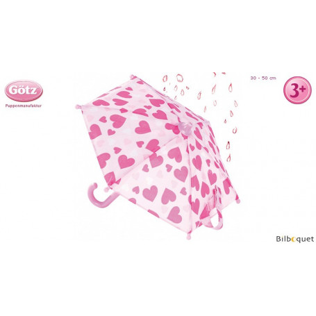 Parapluie pour poupée jusqu'à 50cm