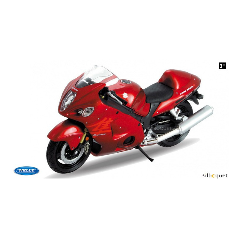 Moto Suzuki Hayabusa - Jouet 1:18ème