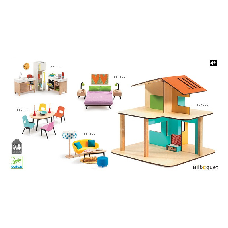 maison de poupee meublee