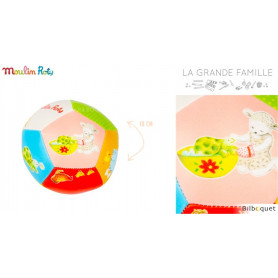 Ballon souple 10cm - La Grande Famille