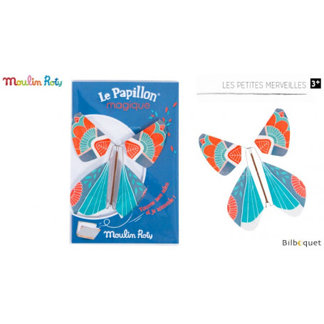 Papillon magique - Bleu foncé - Les petites merveilles