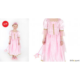 Robe rose Samara - Déguisement fille