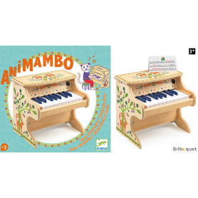 Piano électronique 18 touches - Djeco Animambo