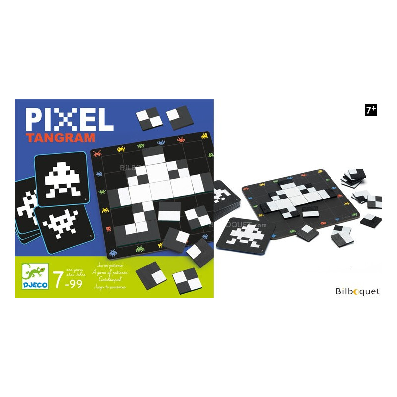 pixel tangram djeco