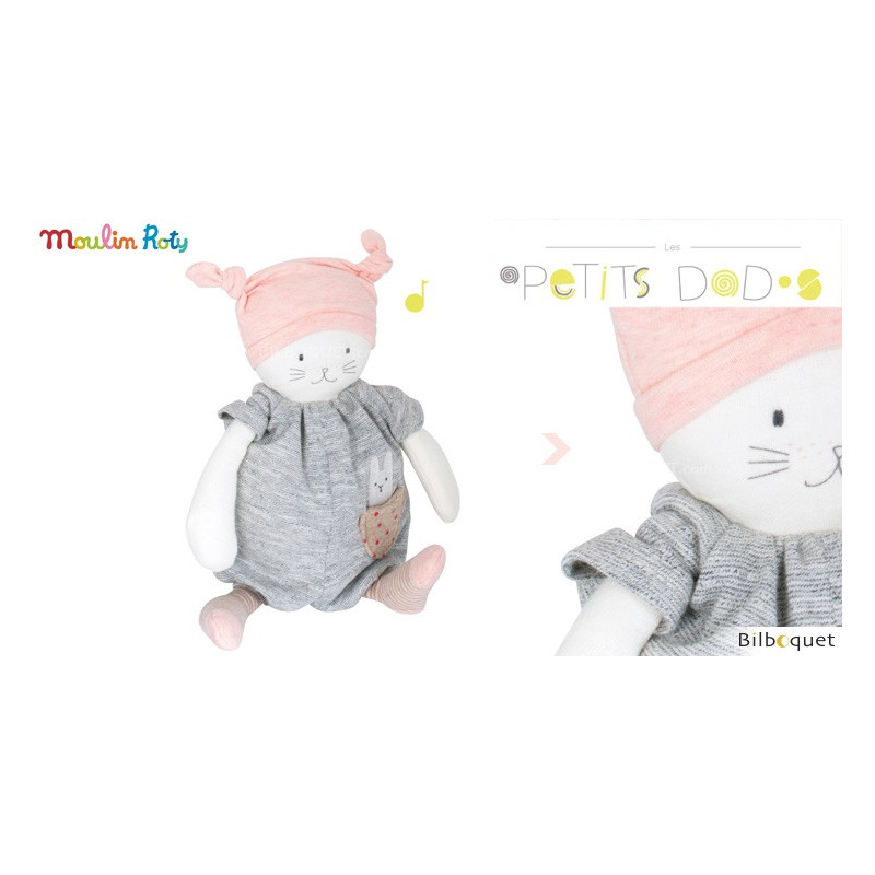 Musical Doll Cat Moon Les Petits Dodos Moulin Roty
