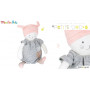 Doudou musical chat Moon - Les Petits Dodos - Moulin Roty
