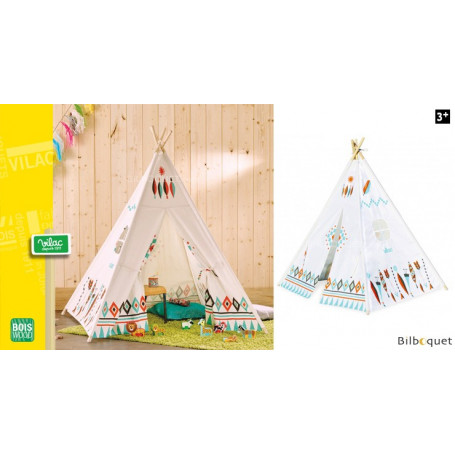 Tipi Cheyenne illustré par Ingela P.Arrhenius