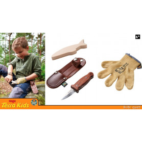 Panoplie de base pour sculpture sur bois - Haba Terra Kids