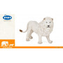 Lion blanc - Figurine en plastique