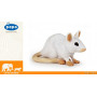 Souris blanche - Figurine jouet