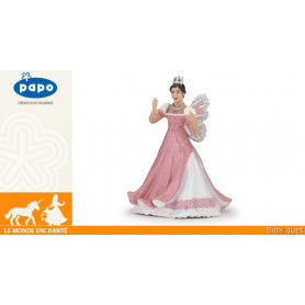 Reine des elfes rose - Figurine en plastique