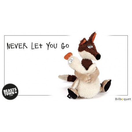 Never Let You Go (peluche renard et canard 21cm) - Sigikid Beasts