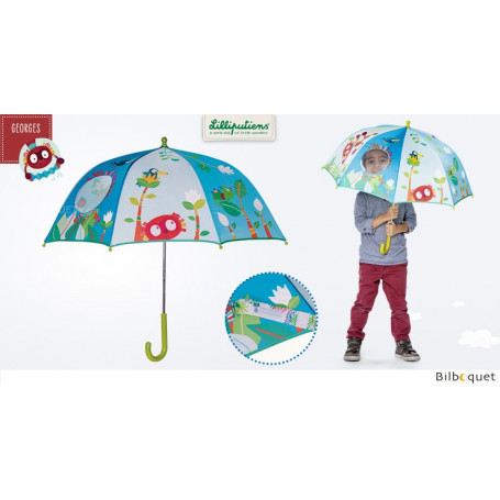 Parapluie pour enfants Georges Le Lémurien