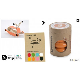Wishbone Mini-Flip - Set de 4 roues - Orange