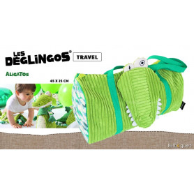 Sac de voyage Aligatos l'Alligator - Déglingos Travel Bags