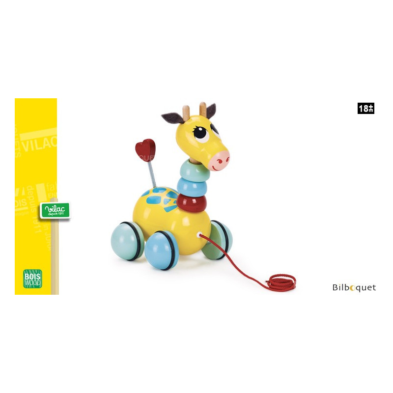 pull along giraffe