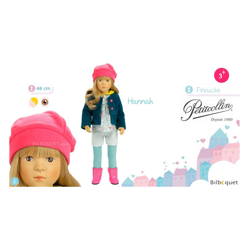 Poupée Finouche 48cm - Hannah - Sylvia Natterer