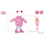 Tenue complète tricot rose - Vêtement pour poupée 45-50cm