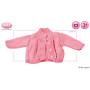 Gilet rose Lollipop - Vêtements et accessoires pour poupées 42 à 50cm