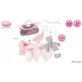 Ensemble complet pour bébé - Vêtements et accessoires pour poupée 30-33cm