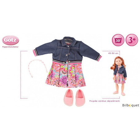 Tenue complète Pop Art - Vêtement pour poupée 45-50cm