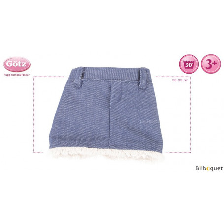 Jupe en Jean Coolness - Vêtement pour poupée 30-33cm