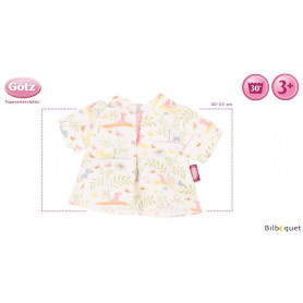 Blouse tropicale - Vêtement pour poupée 30-33cm