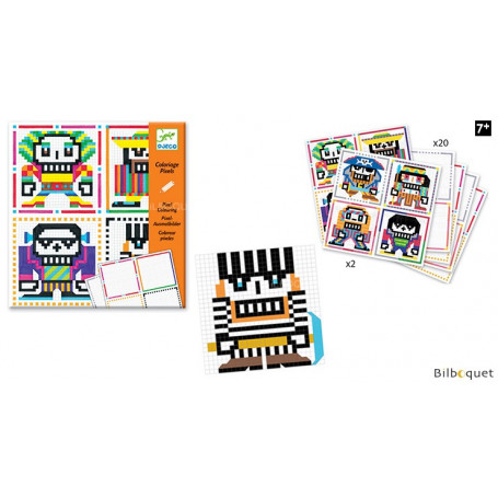 Petits cadeaux Coloriages surprises Skull boys