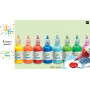 8 bouteilles de gouache-3-6ans - loisirs créatifs enfants