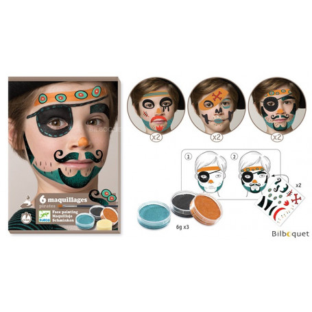 Coffret Maquillage Pirate +3ans