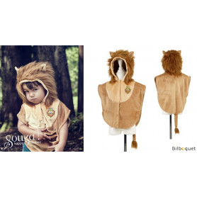 Cape Lion Peke - Déguisement de lion (2-3 ans)