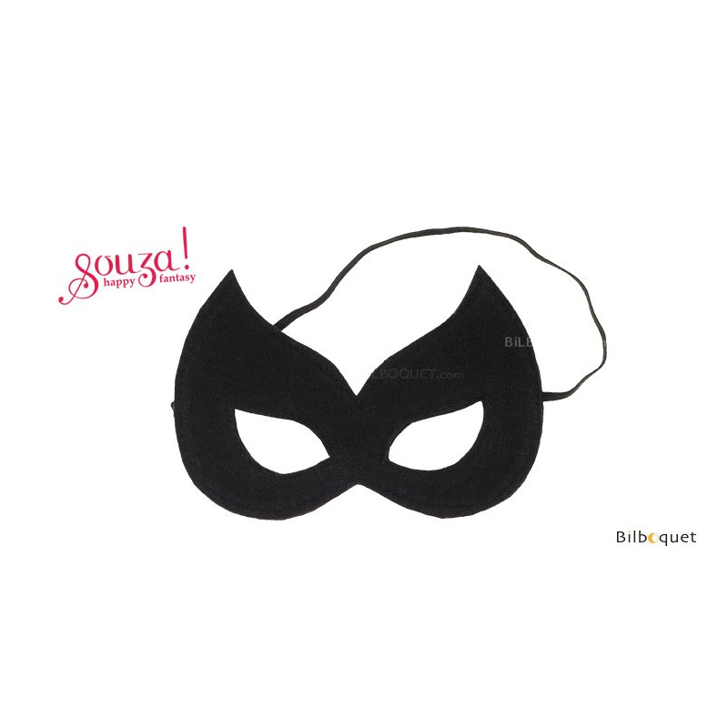 Masque Kaya, noir - Accessoire déguisement enfant